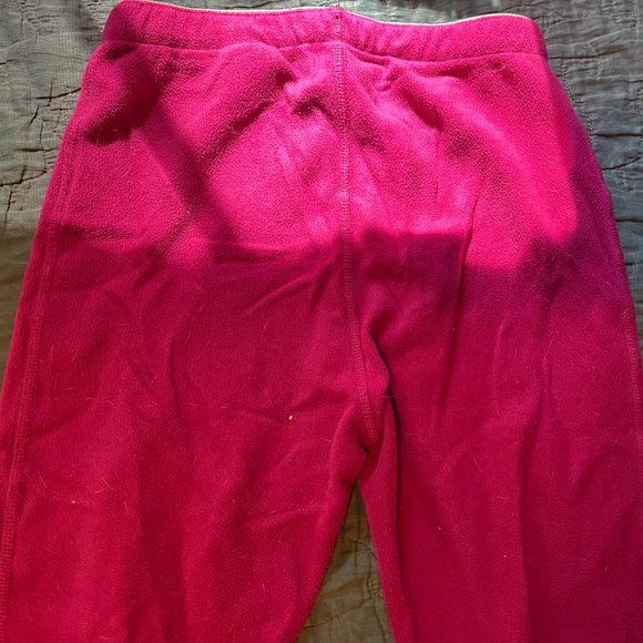 Pink fleece pants - Picture 7 of 8